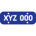 license plate